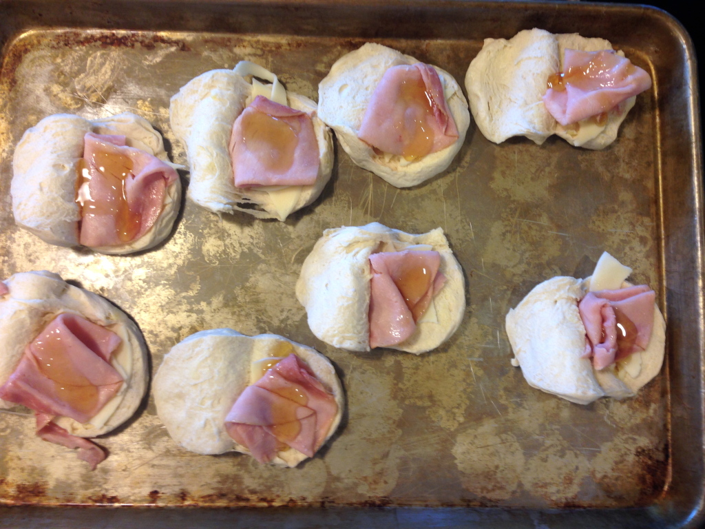 Honey Ham Biscuits