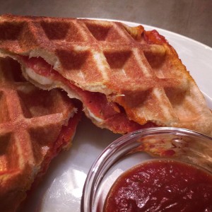 Pizza Waffles