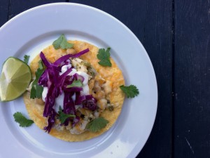 Slow Cooker Chicken Tostadas